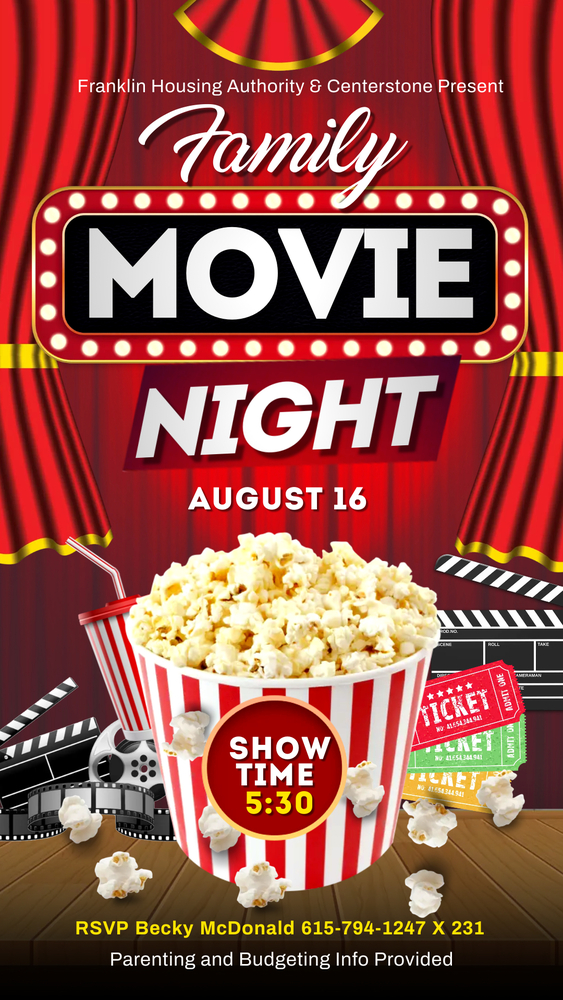 Movie Night Flyer