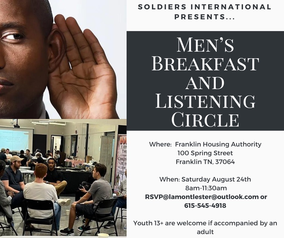 Mens Breakfast Flyer