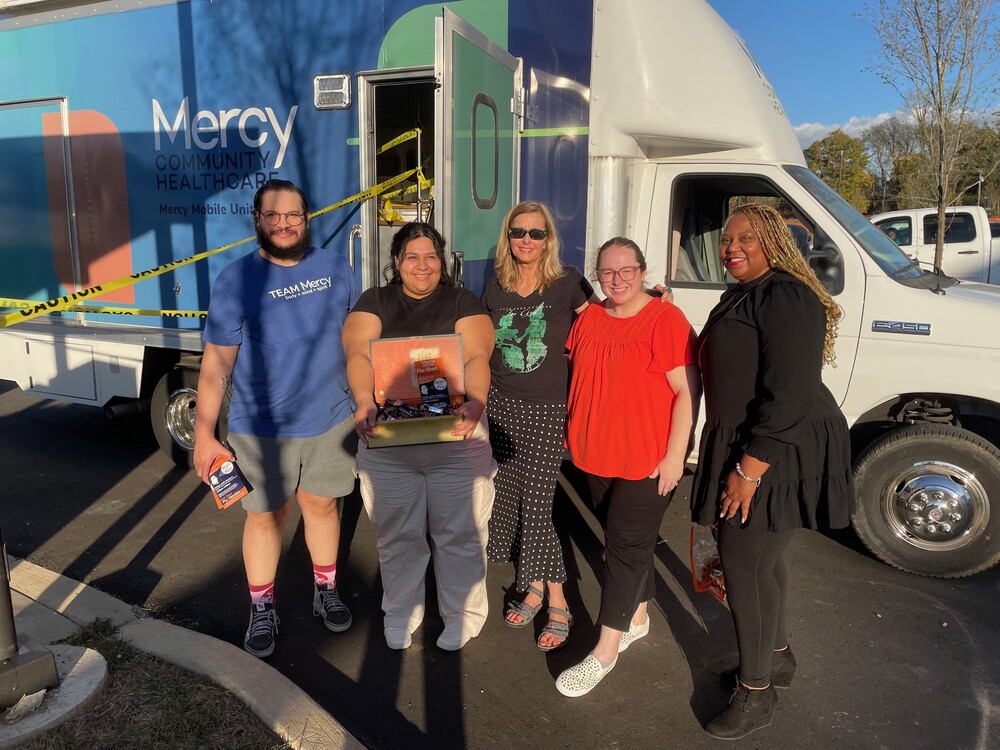 Mercy Health Trunk or Treat booth