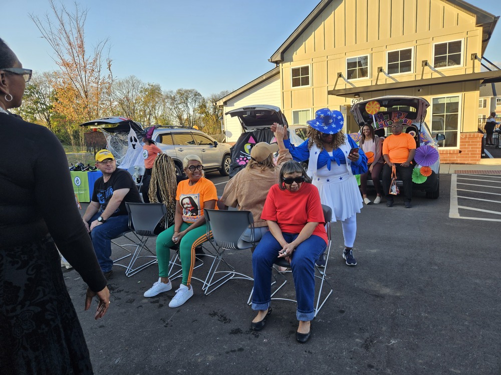 Residents playing musical chairs