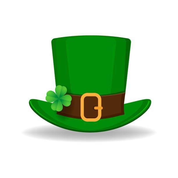 Green TopHat with Clover